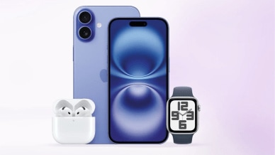 Zepto's Apple catalogue is limited at the moment.