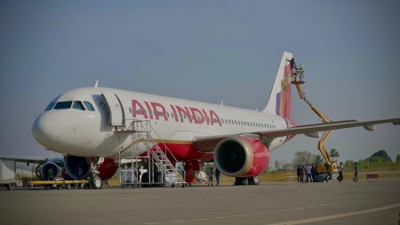 Air India A320 jet new