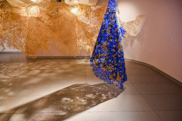 "We don’t end at our edges" is an immersive exhibition featuring artworks by Bengaluru-based artist, writer and educator Ravikumar Kashi at MAP Bengaluru.
