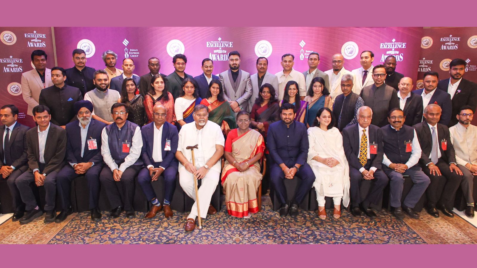 In Photos Winners of Ramnath Goenka Awards for Excellence in