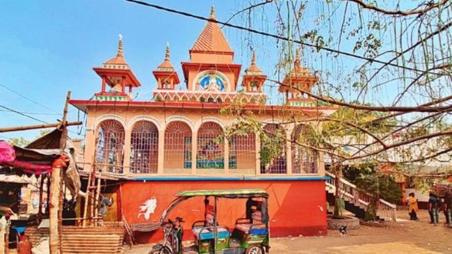 The temple in Gidhagram village in Purba Bardhaman district of West Bengal, caste politics