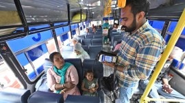 free bus travel, chandigarh