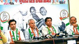 Salaya, Gujarat Congress, Samajwadi Party, Julekhaben Abbasbhai Bhaya, Ahmedabad news, Gujarat news, India news, Indian express, current affairs