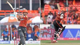 Ishan Kishan and Travis Head demolished the Royals as SRH set the second-highest IPL total. (BCCI)