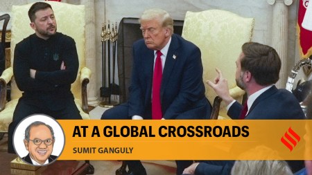 Donald trump, Volodymyr Zelenskyy, world news, express opinion, indian express
