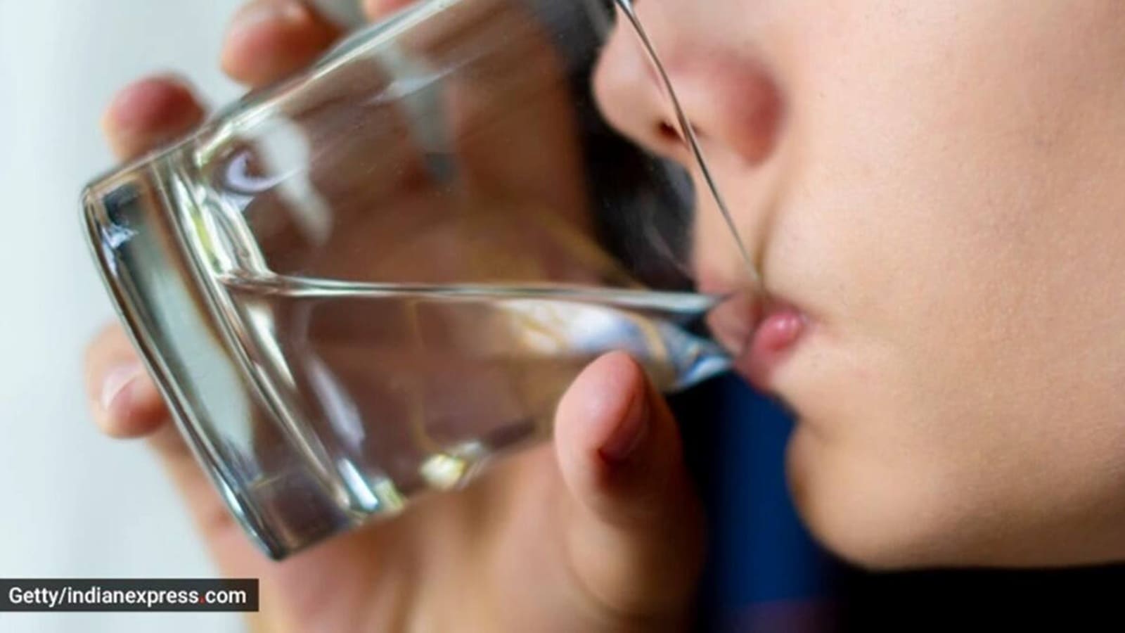drinking warm water