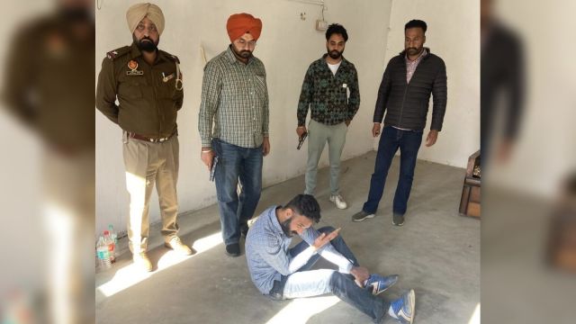 Gangster shot, Gangster shot at in New Chandigarh encounter, New Chandigarh encounter, Indian express news, current affairs