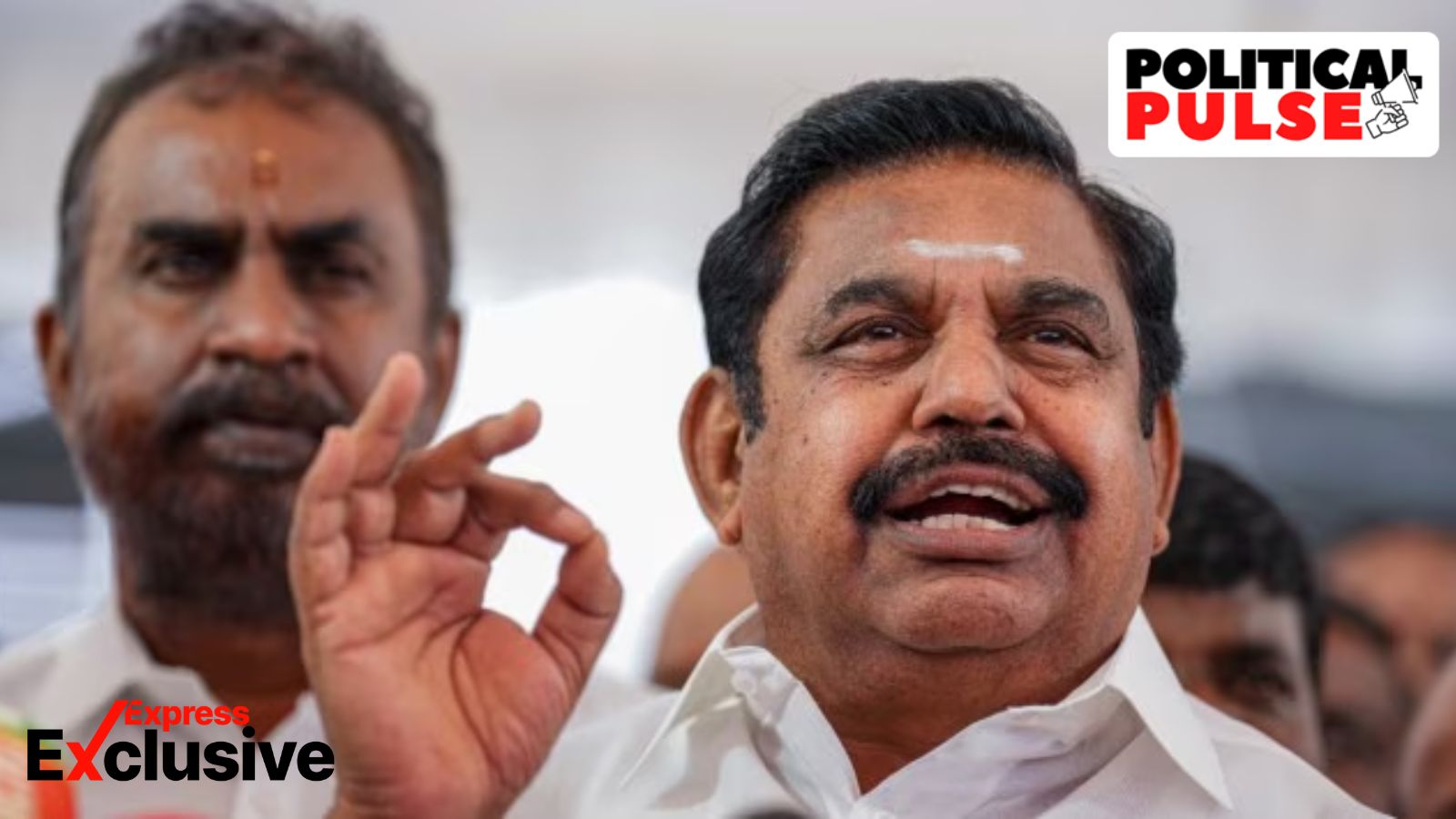 AIADMK leader Edapaddi K Palaniswami
