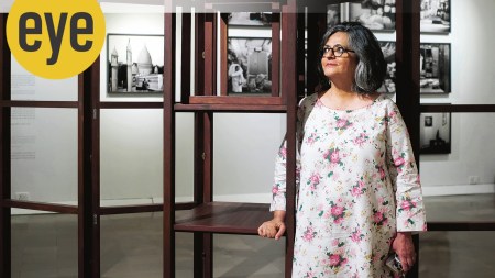 Dayanita Singh during her show ‘Photo Lies’ in Mumbai