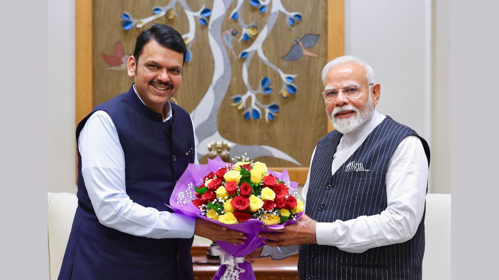 During the meeting, Fadnavis expressed his gratitude to PM Modi for granting Maharashtra the opportunity to host the World Audio, Visual, and Entertainment Summit. (Credit: x/@Dev_Fadnavis)