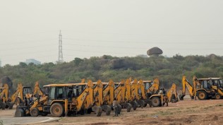 forest cleared in UoH