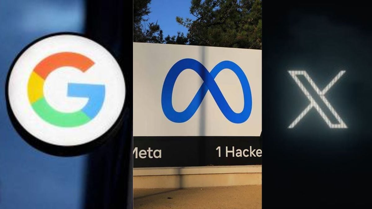 X, google,meta
