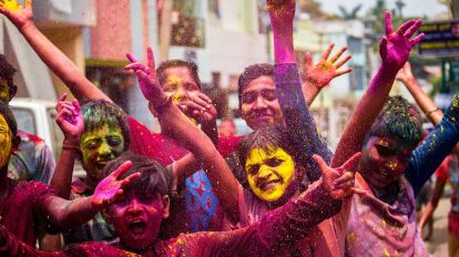 Happy Holi India India Celebrates Holi, The Hindu Festival Of Colours