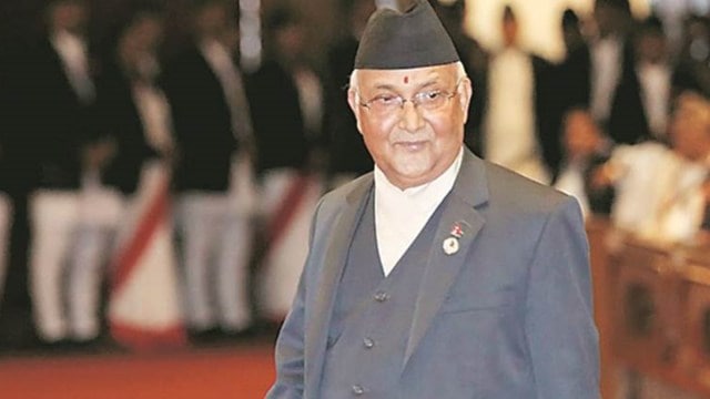 Nepal PM Oli, Yuva Sangh, Kathmandu, KP Sharma Oli, Communist Party of Nepal-Unified Marxist Leninist, Indian express news, current affairs