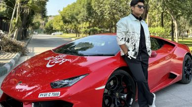 Youtuber Mridul Tiwari - owner of red Lamborghini involved in noida accident