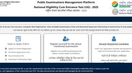 NEET UG 2025: NTA opens application form correction window till March 11 at neet.nta.nic.in