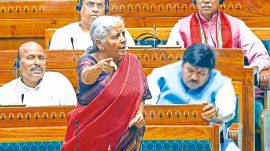 Income Tax Bill, Nirmala Sitharaman, Nirmala Sitharaman Income Tax Bill, Digital records, Indian express news, current affairs