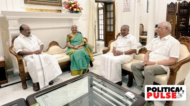 nirmala sitharaman, pinarayi vijayan, breakfast, political pulse, indian express