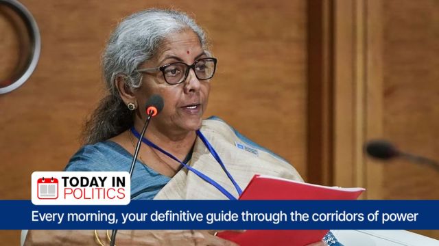 Finance Minister Nirmala Sitharaman