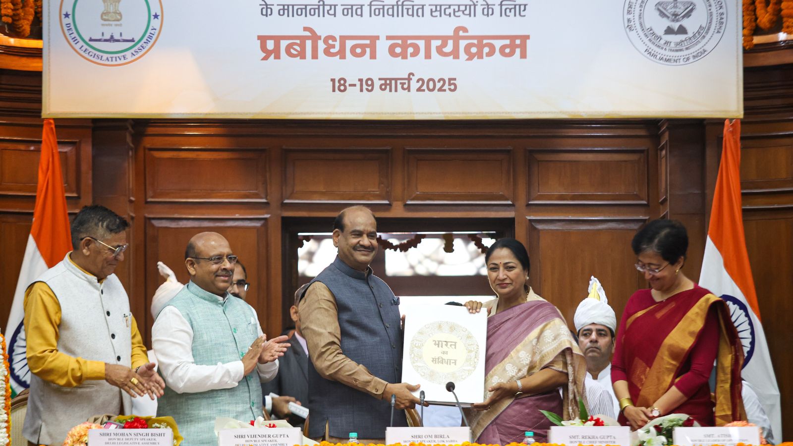 Dissent must be expressed through ‘dignified discourse’: Om Birla | Delhi News