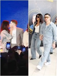 Priyanka Chopra kisses, hugs Nick Jonas at US event