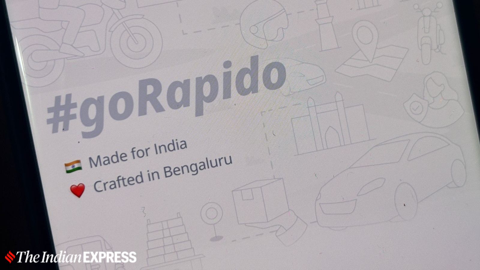 Rapido app features.