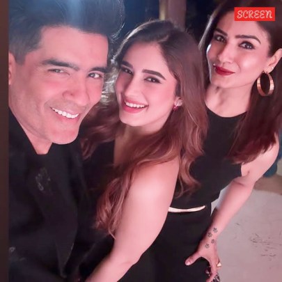Rasha Thadani’s 20th birthday bash: Mom Raveena Tandon twins with