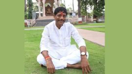 Pune Ravindra Dhangekar joined the Shiv Sena on Monday and is all set to be the party’s face in the forthcoming civic elections which are expected to be declared any time now by the Supreme Court. (Express Photo by Pavan Khengre)