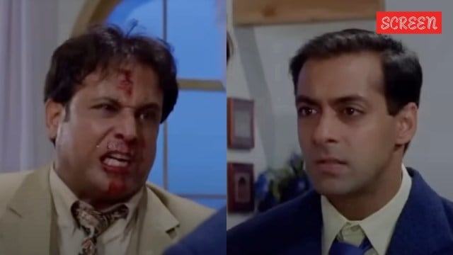 Adi Irani (left) recalled Salman Khan's (right) reaction after he threw him at a glass wall.