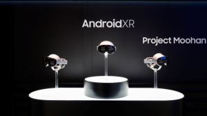 Samsung XR headset.