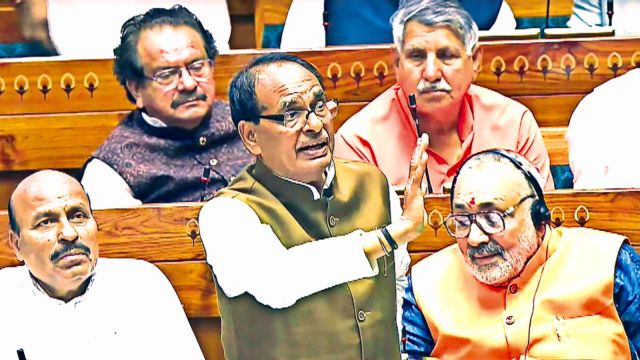 Shivraj Singh Chouhan, Shivraj Singh Chouhan evicted farmers, evicted farmers, Punjab farmers, Punjab evicted farmers, Indian express news, current affairs