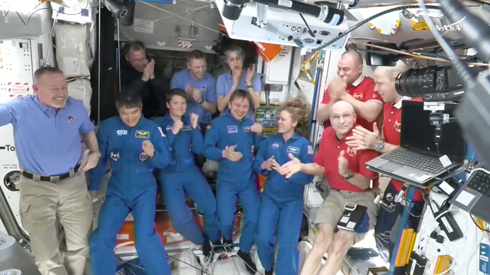 Astronaut crew docks with ISS to replace Sunita Williams, Butch Wilmore