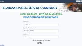 TSPSC Group 1 Results 2025: How was evaluation done for mains exam?