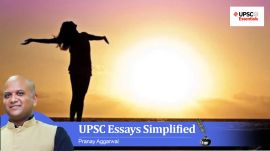 upsc essays simplified model essay on happiness pyq