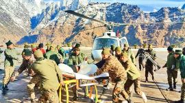 badrinath, badrinath dham, avalanche, uttarakhand, uttarakhand avalanche, badrinath dham avalanche, badrinath avalanche, chamoli avalanche, indian express
