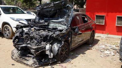 vadodara road accident