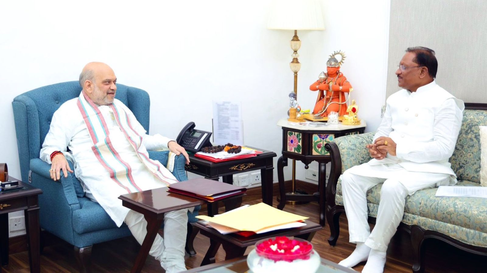 Chhattisgarh CM meets HM Amit Shah to discuss operations against Maoists | India News Chhattisgarh CM meets HM Amit Shah to discuss operations against Maoists | India News