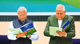 Jagdeep Dhankhar, Jagdeep Dhankhar Climate change, Climate change, National Conference on Environment, National Green Tribunal (NGT), NGT, Indian express news, current affairs