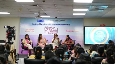 Women of Worth Summit 2025 panel.