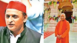 Yogi Adityanath, Akhilesh Yadav, Ansal Group, Ansal Properties & Infrastructure, Lucknow news, Uttar pradesh news, Indian express, Current affairs