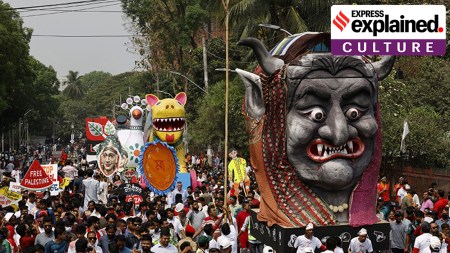 bengali new year, bengali new year 2025, Pohela Boishakh, Bengali New Year, Bengali calendar, Bangabda, Bangladesh Pohela Boishakh, West Bengal Pohela Boishakh, King Shashanka, Gregorian leap year, Hindu festivals, Indian express explained
