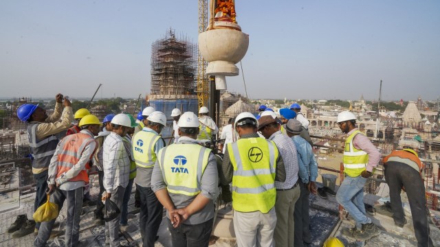 Ayodhya ram temple, Ayodhya tourism project, Ayodhya Ramayana themed entry gates, Uttar Pradesh infrastructure development, Ayodhya religious tourism boost, Ayodhya Jatayu Gate complex, UP government, Indian express