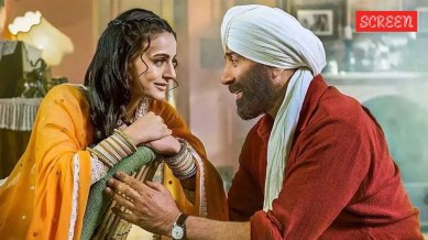 Ameesha Patel and Sunny Deol