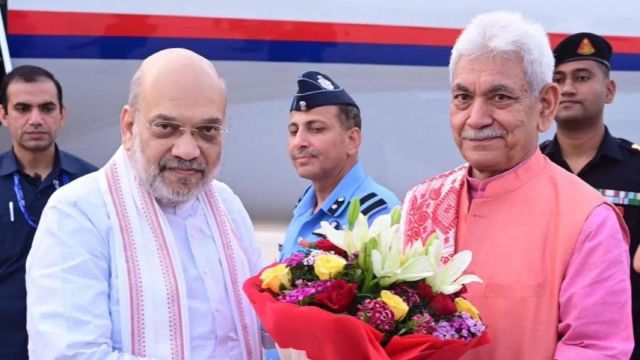 Amit Shah visits kashmir
