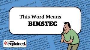 This Word Means: BIMSTEC