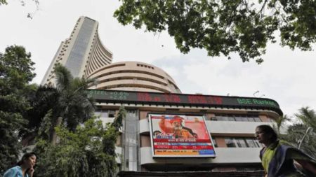 Stock Sensex, Nifty, climbed, business news, indian express