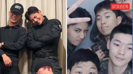 V's military friend shares heartfelt photos and memories