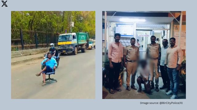 Bengaluru City Police acted quickly once the video went viral