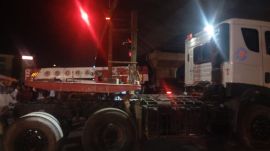 Road accident- Metro viaduct- Banglore