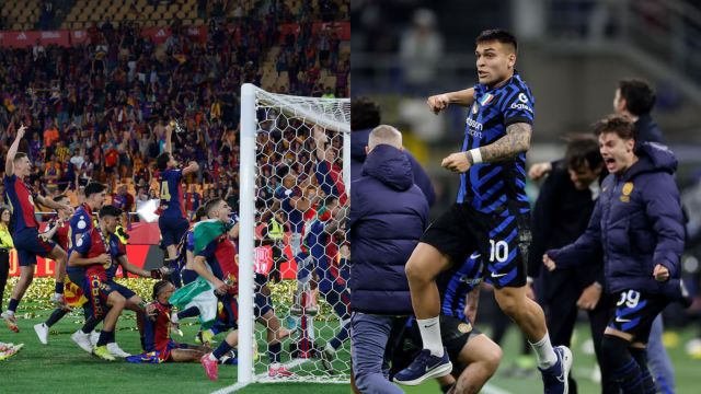 برشلونة وإنتر ميلانو